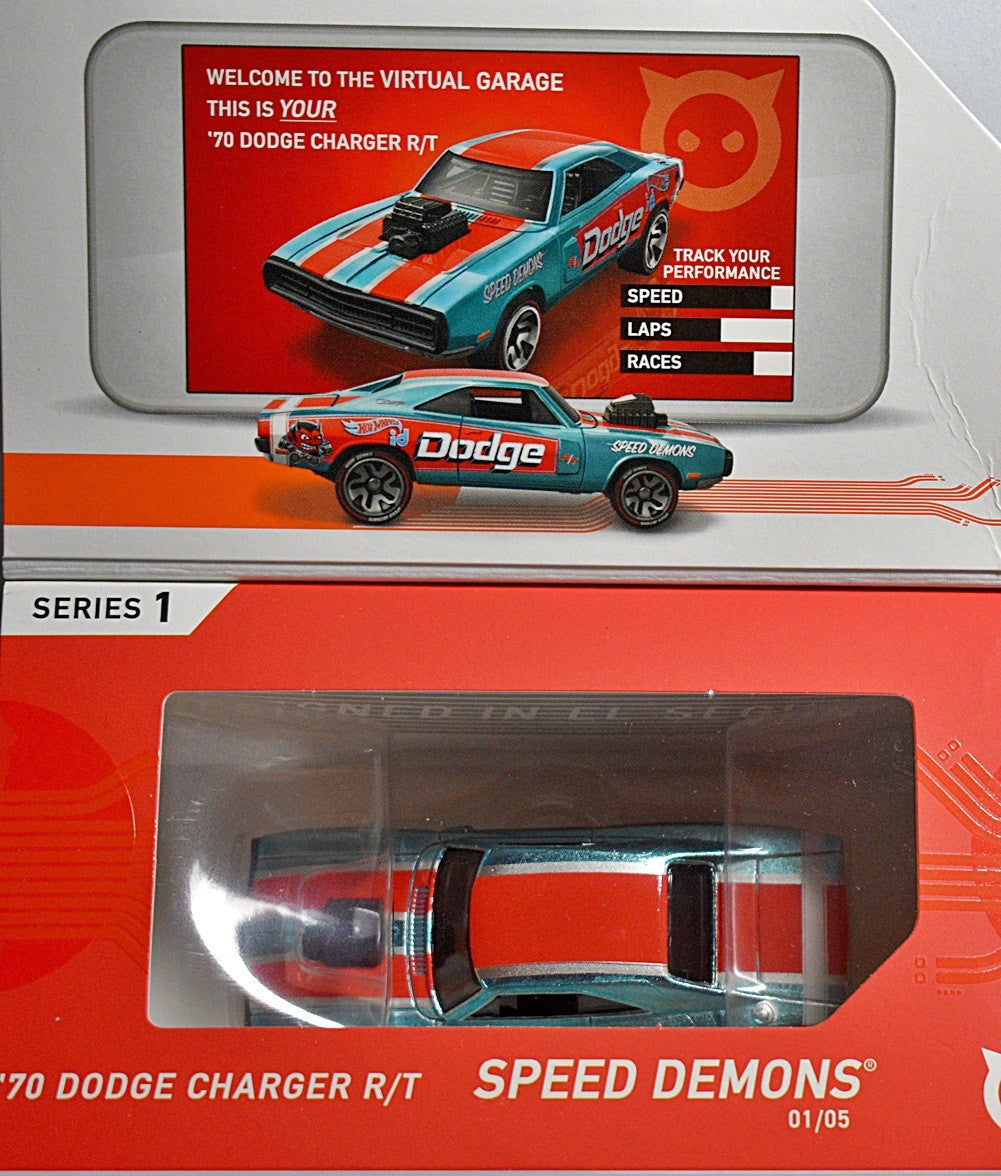 Hot Wheels ID Vehicles - 1970 Dodge Charger R/T