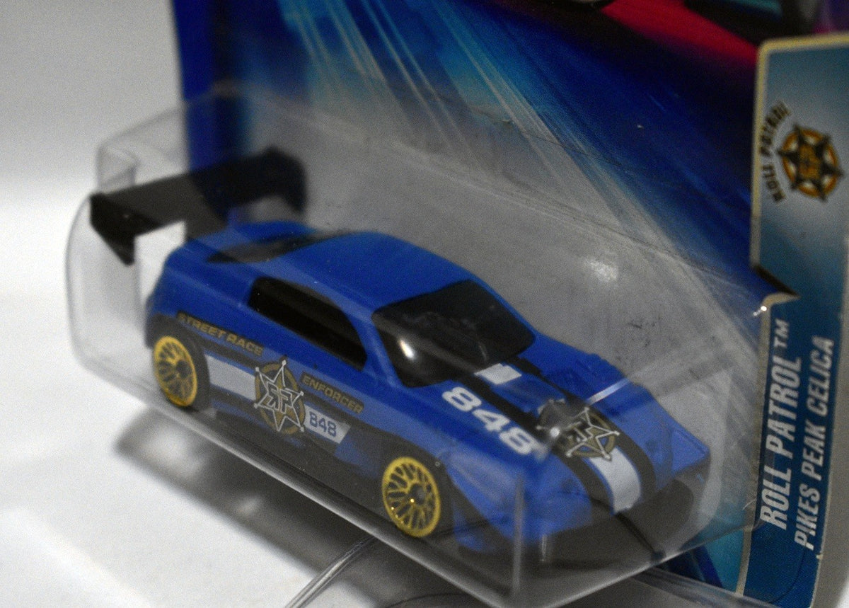 Hot Wheels - Toyota Celica Police Car - Street Race Enforcer