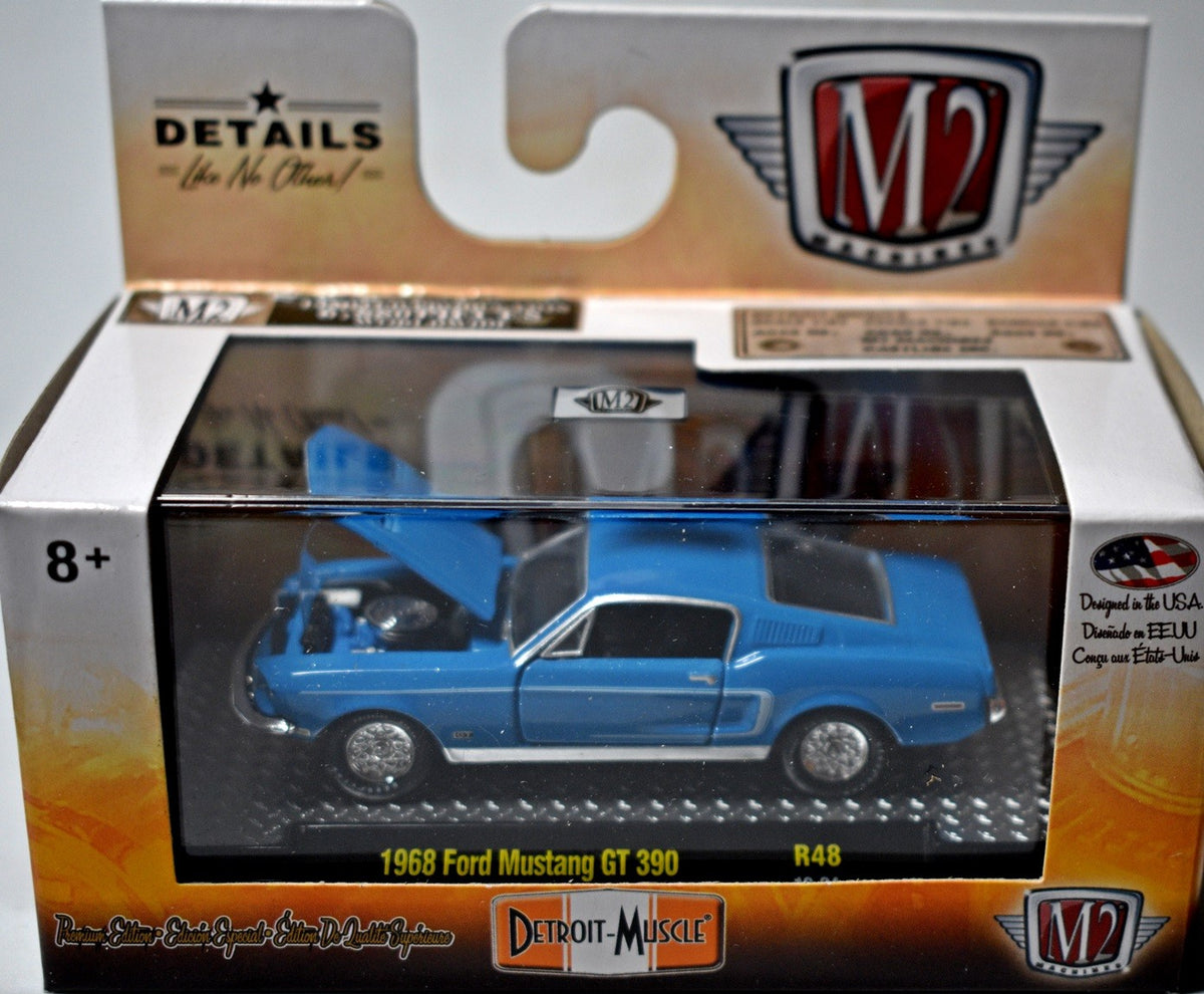 M2 Machines Detroit Muscle - 1968 Ford Mustang GT 390