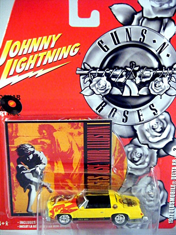 Johnny Lightning Rock Art - Guns N Roses 77 Oldsmobile Delta 88
