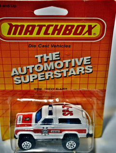 Matchbox Chevolet Blazer Sherrif Police Truck