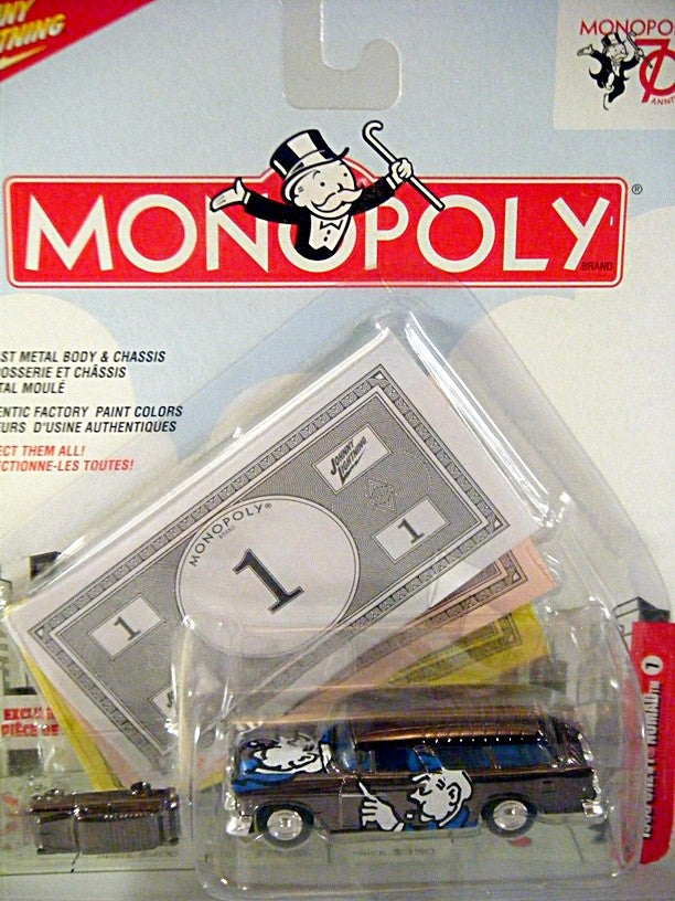 Johnny Lightning Monopoly - 1955 Chevrolet Nomad Station Wagon