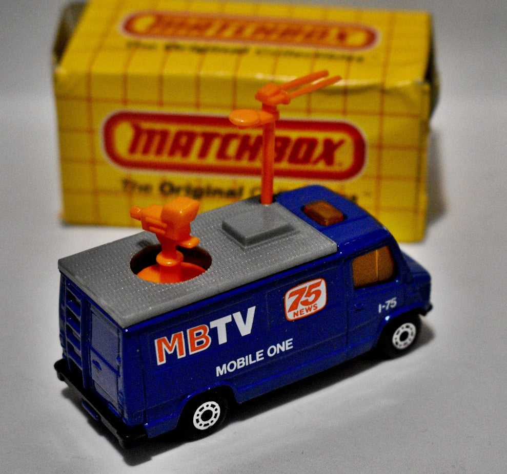 Matchbox TV News Satellite Radar Truck