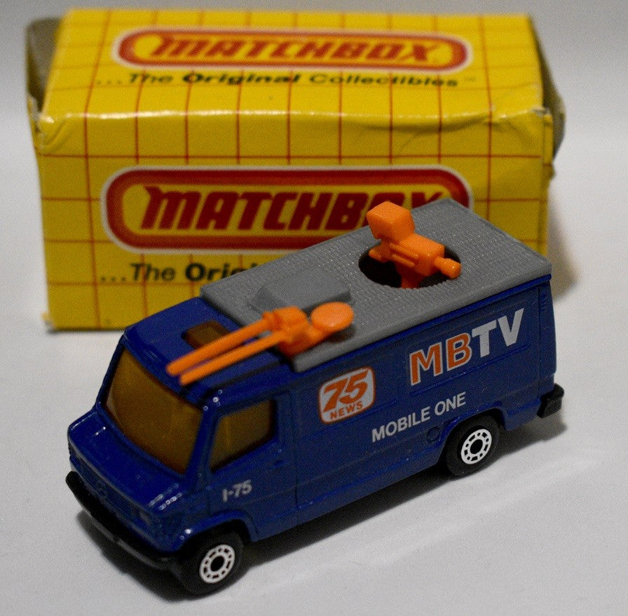 Matchbox TV News Satellite Radar Truck