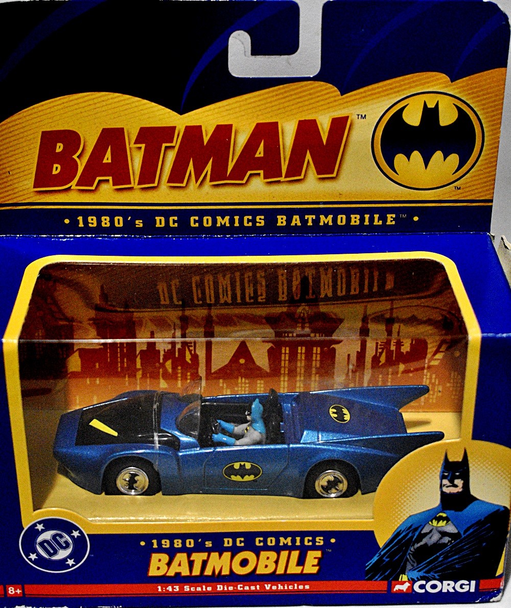 Corgi - Batman - DC Comics 1980's Batmobile