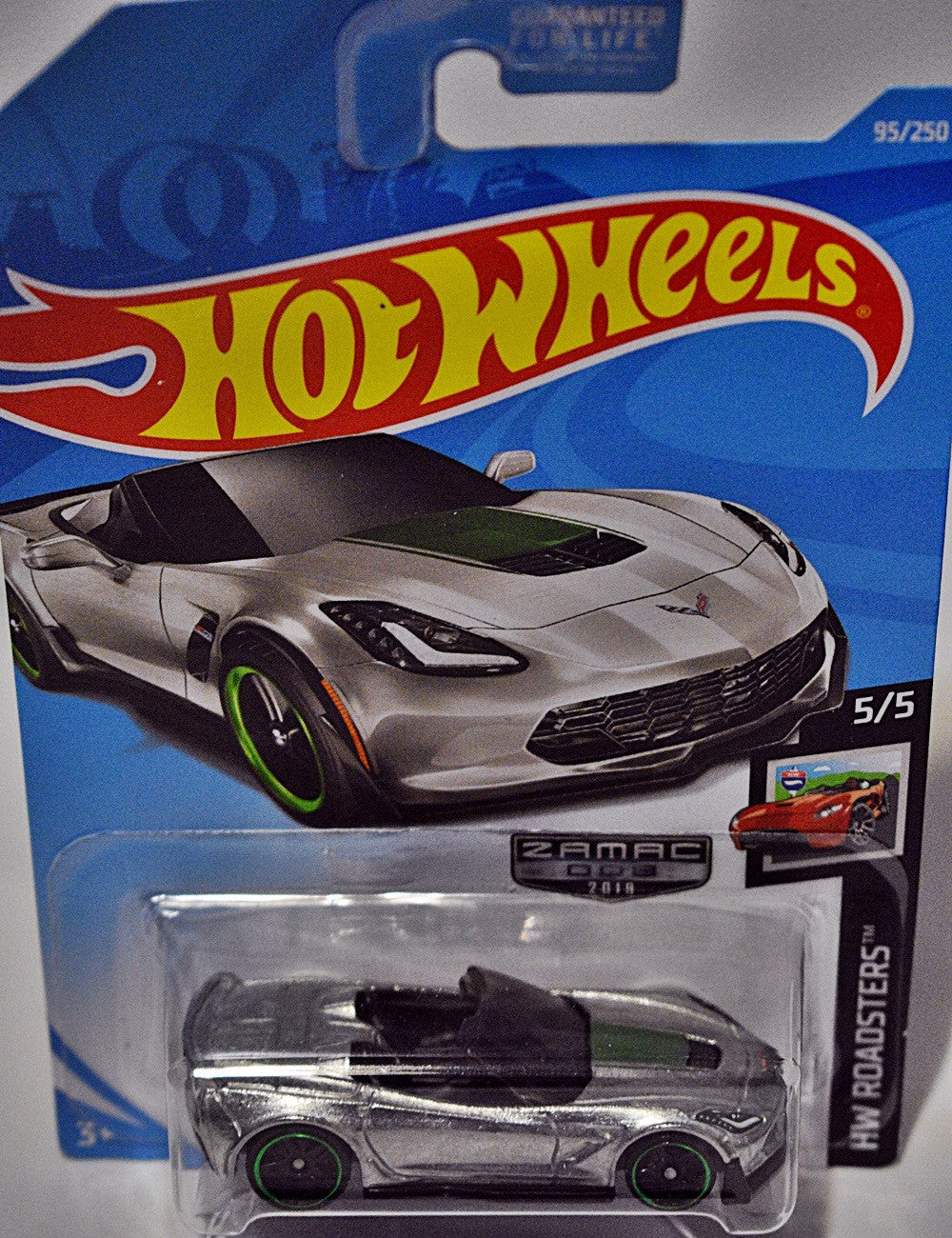 Hot Wheels - Chevrolet Corvette C7 Z06 Convertible - ZAMAC