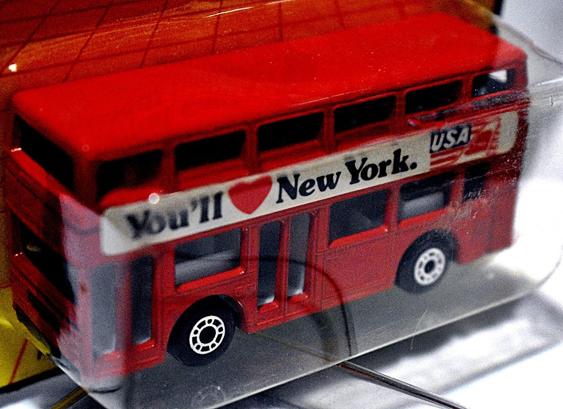 Matchbox  London Bus with You'll Love NY Advertising