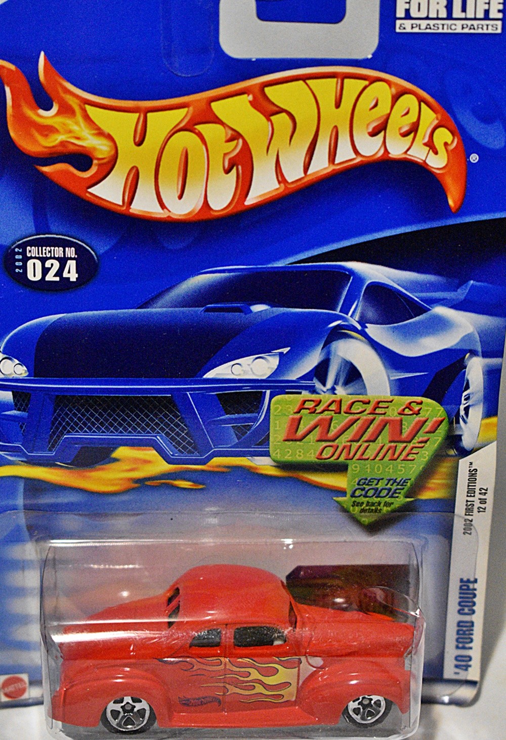 Hot Wheels 2002 First Editions  - 1940 Ford Street Rod