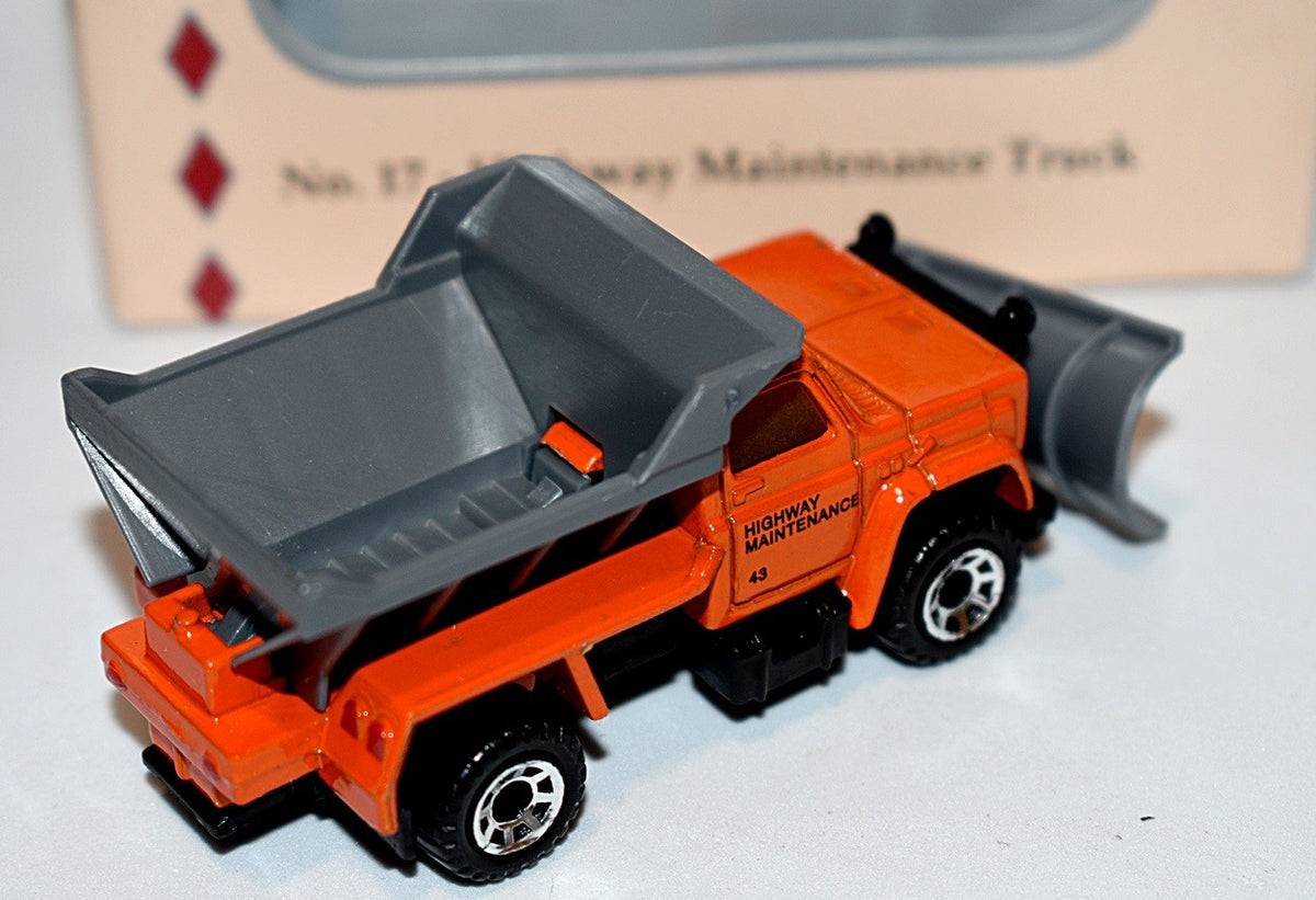 Matchbox Colletors Choice Highway Maintenance Snow Plow