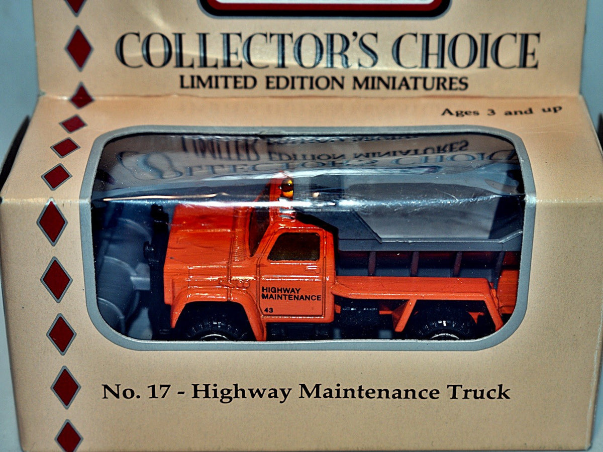 Matchbox Colletors Choice Highway Maintenance Snow Plow