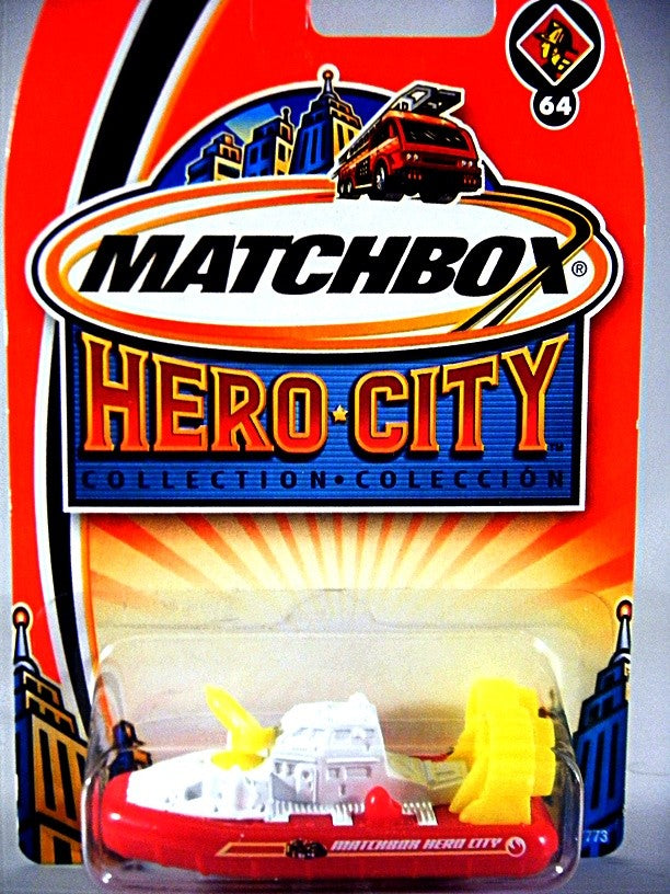 Matchbox Fire Department Hovercraft