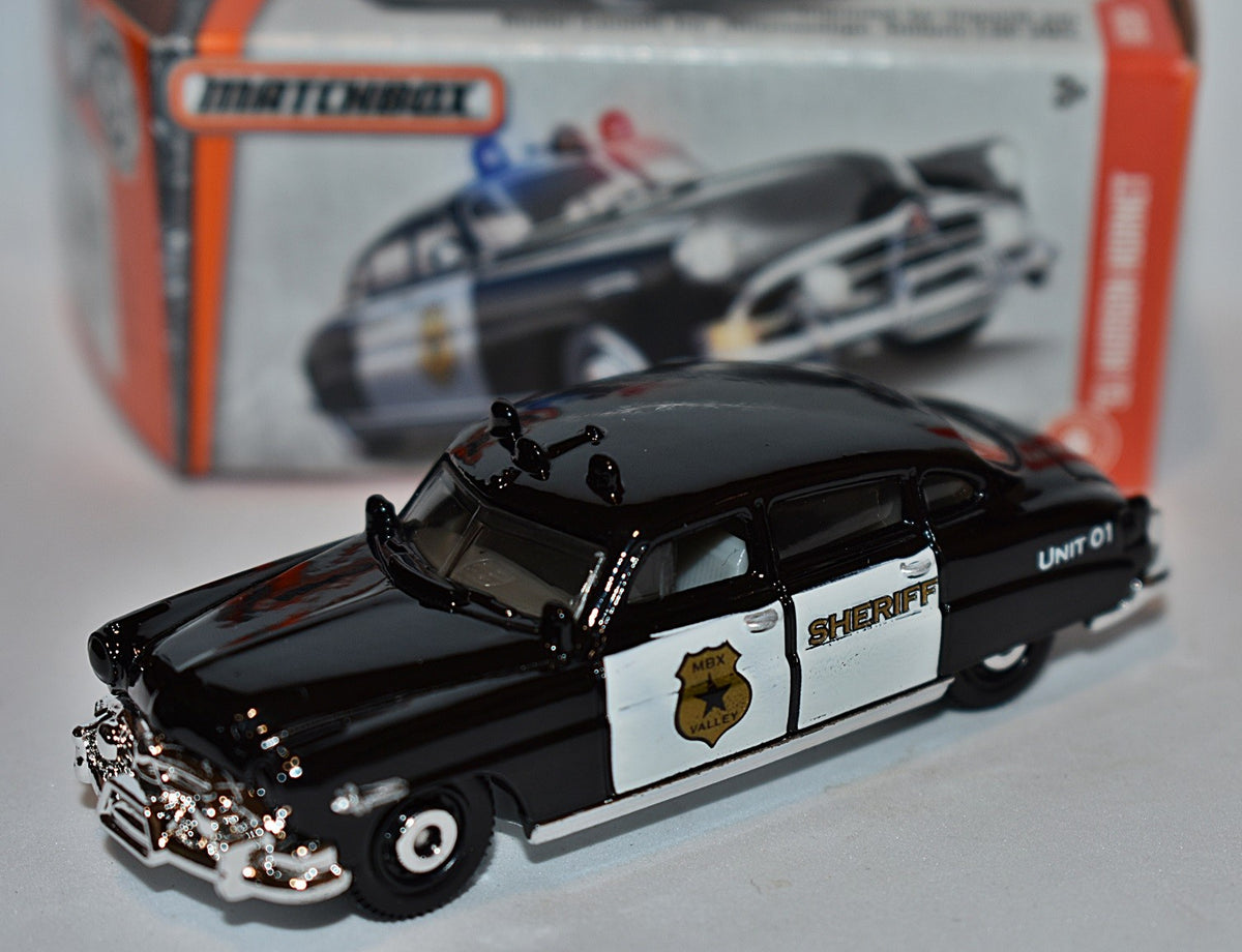 Matchbox Power Grabs - Hudson Hornet Sheriff Police Car