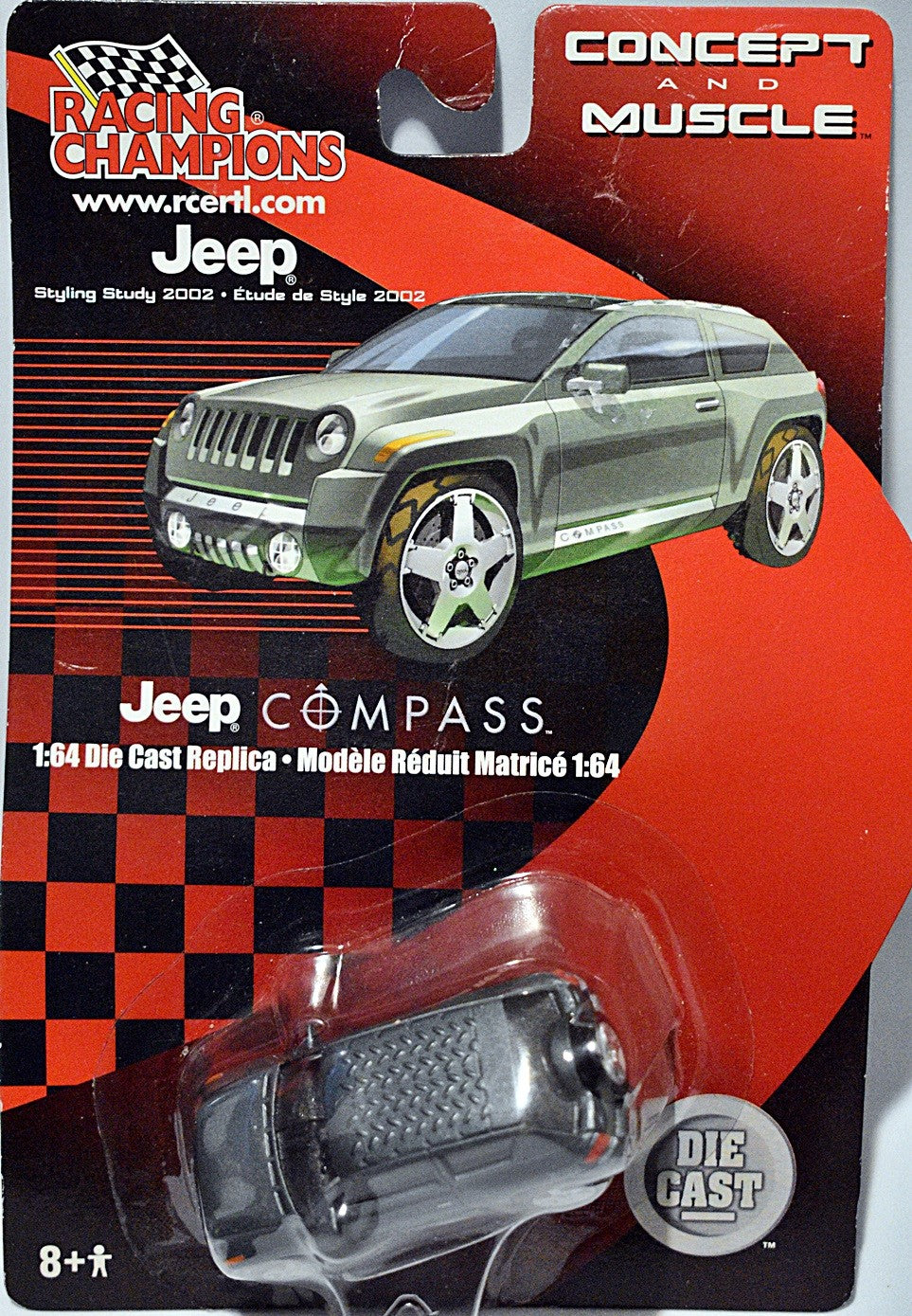 Racing Champions Concepts and Muscle - Jeep Compass Concept Truck