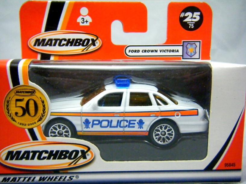 Matchbox Ford Crown Victoria Police Car Australian Release