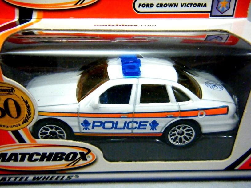 Matchbox Ford Crown Victoria Police Car Australian Release