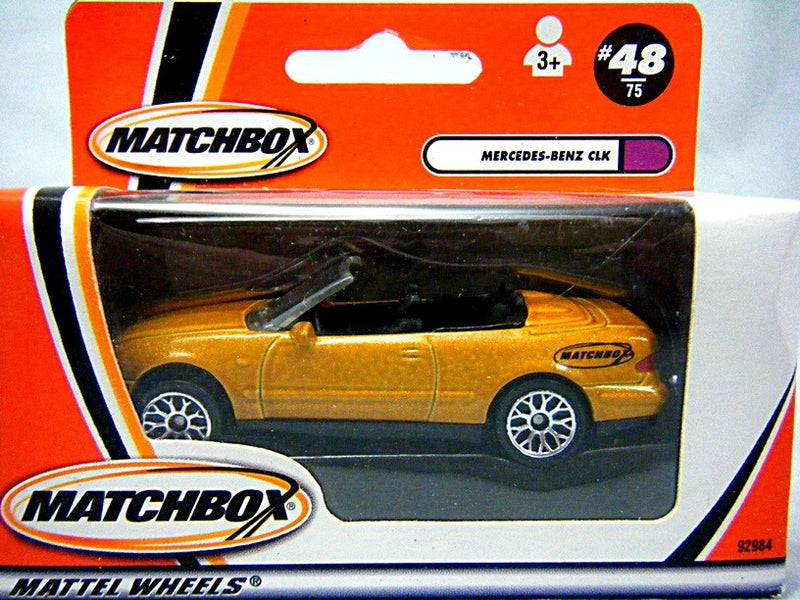 Matchbox - Mercedes-Benz CLK Convertible (ROW)