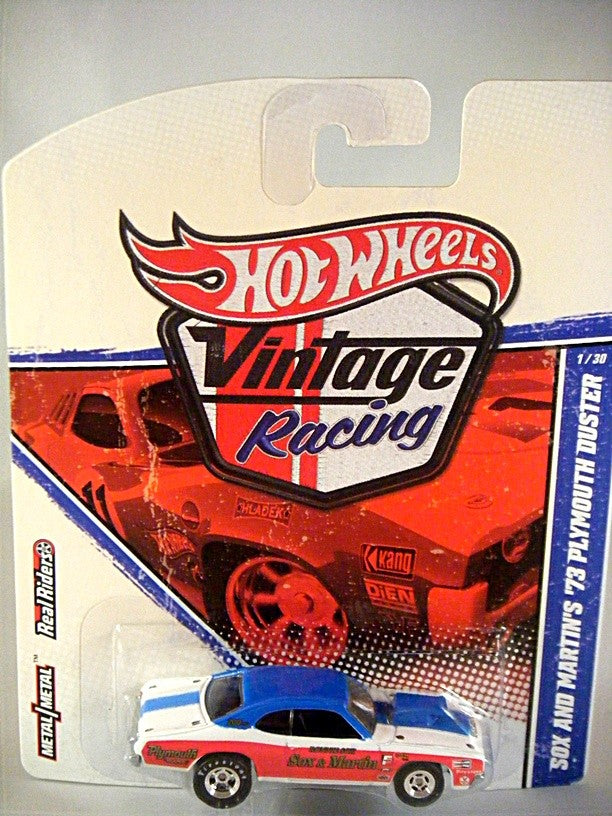 Hot Wheels Vintage Racing Sox and Martin 1973 NHRA Plymouth Duster