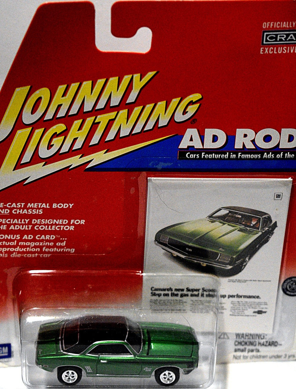 Johnny Lightning Ad Rods - 1969 Chevrolet Camaro SS