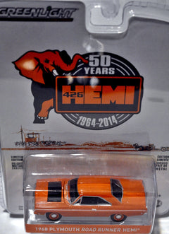 Greenlight Anniversary Series - 50th Anniversary of the 426 Hemi - 1968 Plymouth Road Runner