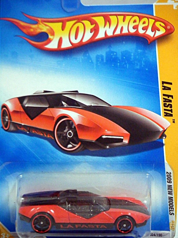 Hot Wheels 2009 First Editions Series - Custom DeTomaso Pantera "La Fasta"