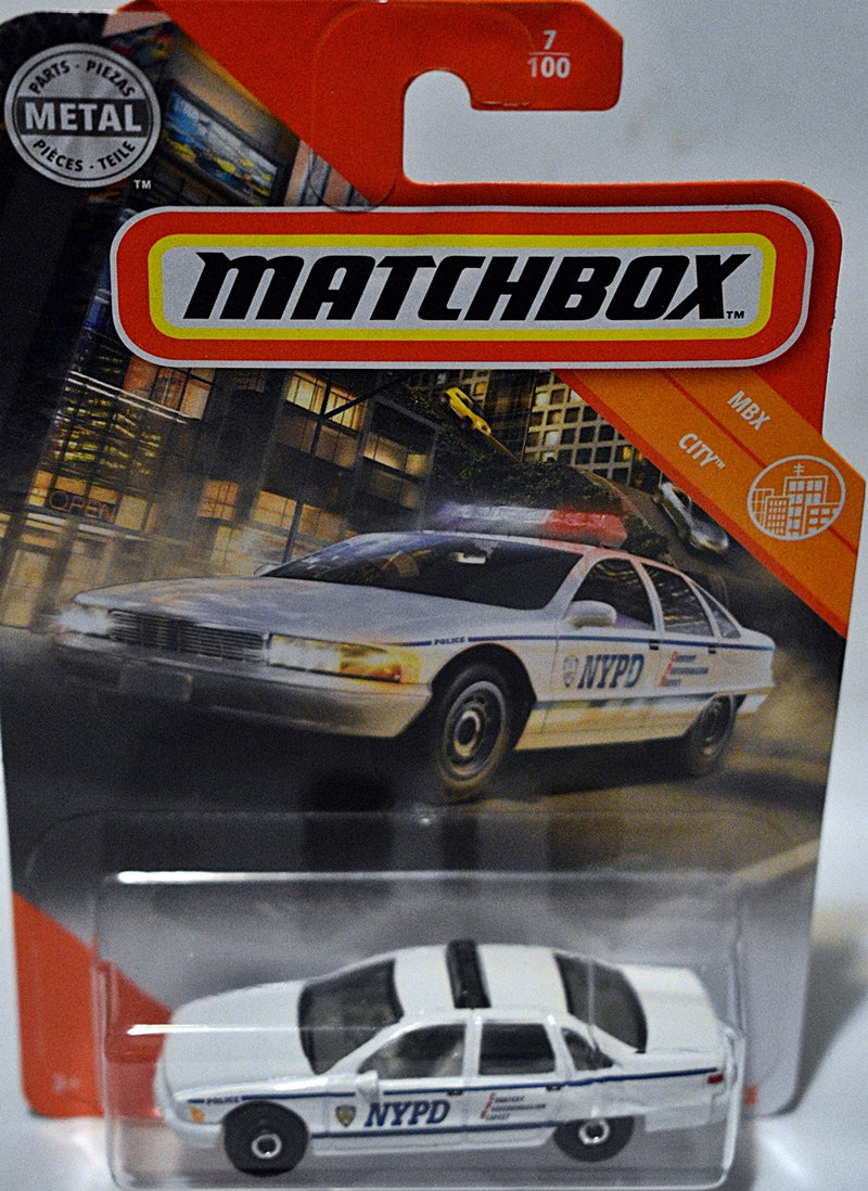 Matchbox -  Chevrolet Caprice Police Cruiser