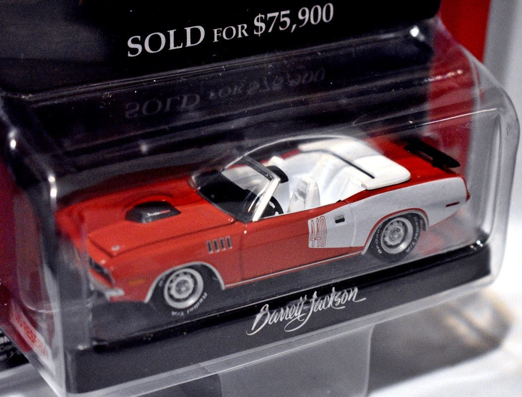 Greenlight Mecum Auction Block - 1970 Dodge Challenger T/A