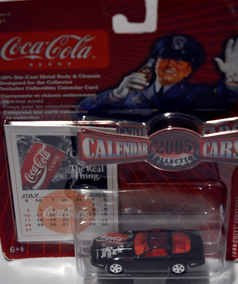 Johnny Lightning Coca-Cola Calendar 2005 - Chevrolet Corvette C4 Coupe