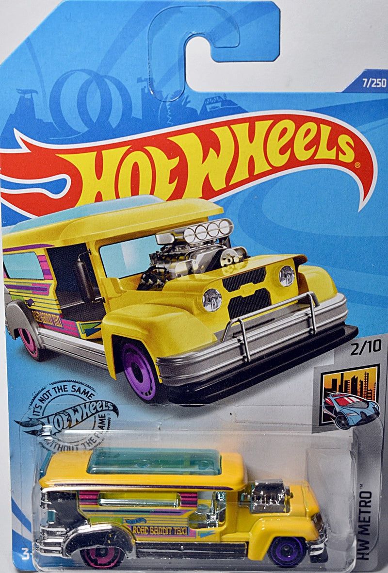 Hot Wheels - Road Bandit Taxi Bus