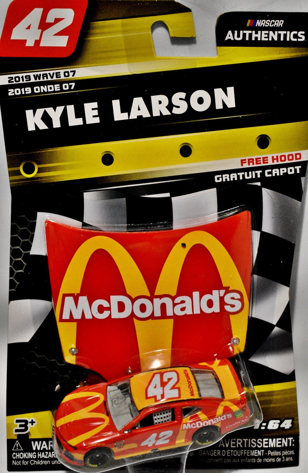 NASCAR Authentics - Kyle Larson McDonalds Chevrolet Camaro Stock Car