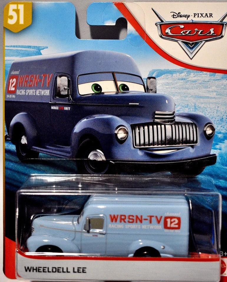 Disney CARS -  Wheeldell Lee - 1946 Hudson TV News Panel Truck