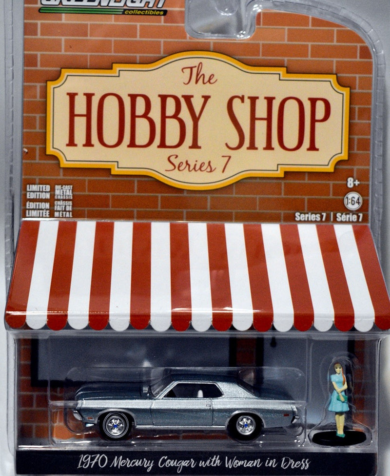 Greenlight Hobby Shop - Factory Error - 1970 Mercury Cougar