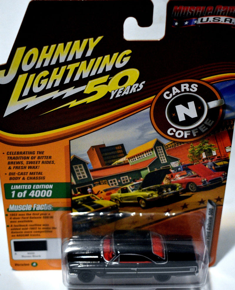 Johnny Lightning Muscle Cars USA - Cars N Coffee - 1963 Ford Galaxie 500