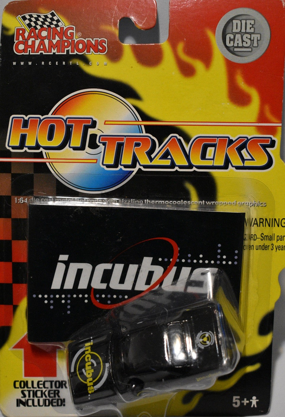 Racing Champions Hot Tracks - Incubus - 1971 Plymouth Cuda Muscle Car