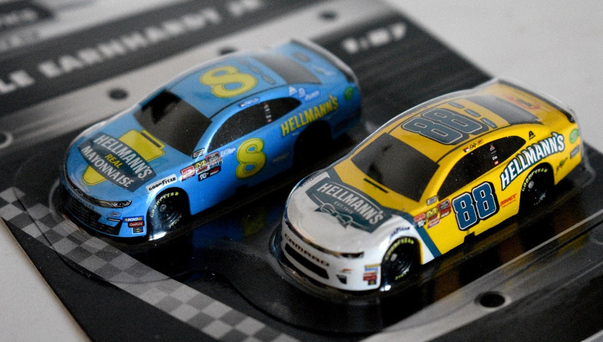 NASCAR Authentics -  HO Scale - Dale Earnhardt Hellmann's Mayonnaise Chevrolet Camaro Stock Cars