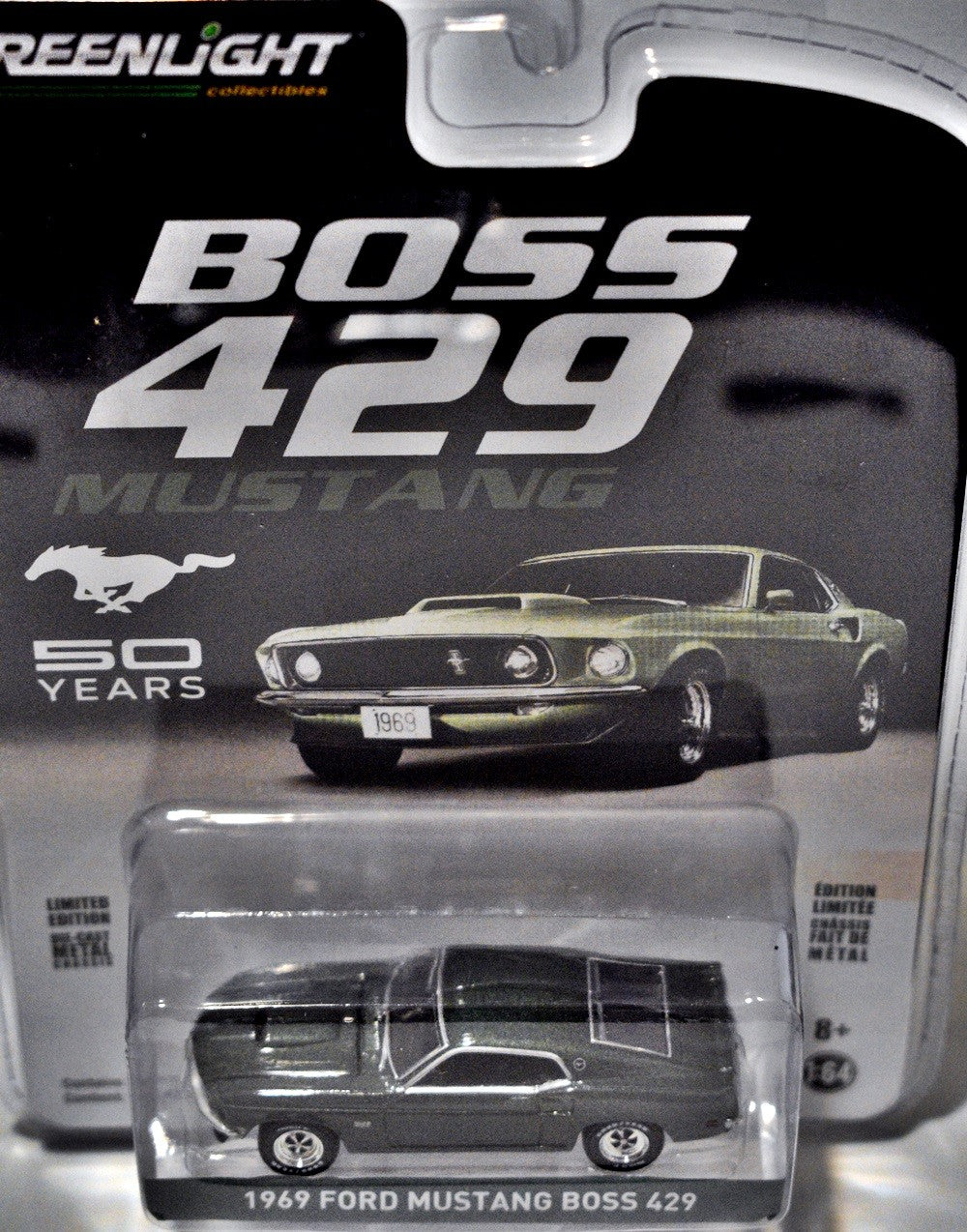 GreenLight Anniversary Series - 50 Years  Anniversary for the 1969 Ford Mustang Boss 429