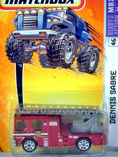 Matchbox Dennis Ladder Fire Truck