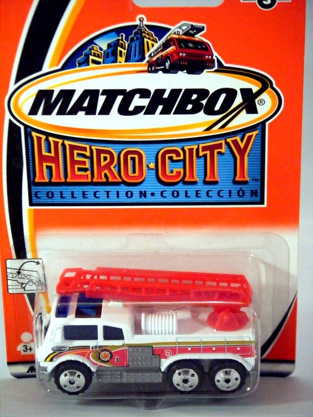 Matchbox Hero City Fire Department Ladder Truck