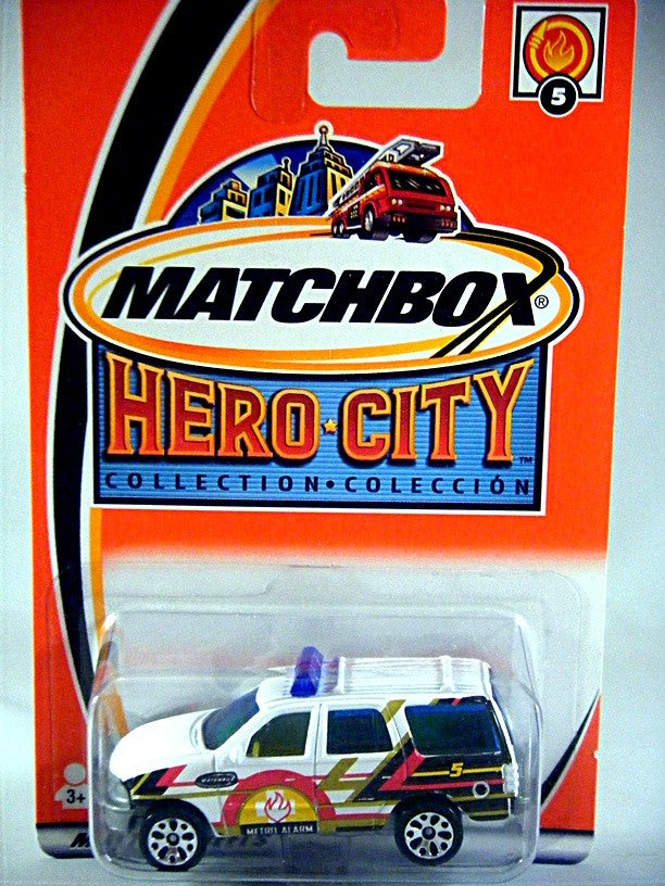 Matchbox Ford Expedition Fire Department Truck