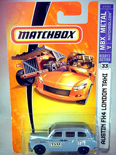 Matchbox Austin FX4 London Taxi Cab
