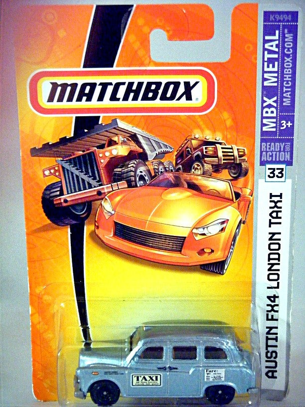 Matchbox Austin FX4 London Taxi Cab