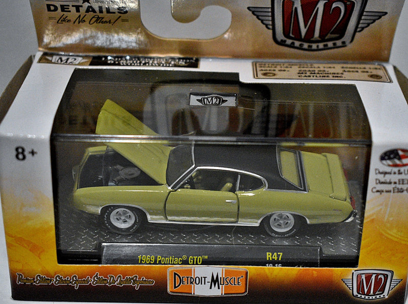 M2 Machines Detroit Muscle 1969 Pontiac GTO