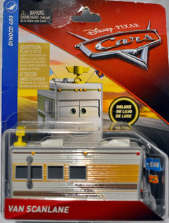 Disney CARS -  Van Scanlane - NASCAR Fan RV MOtorhome with Petty Flag