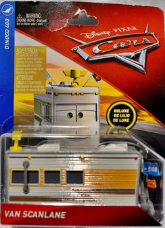 Disney CARS -  Van Scanlane - NASCAR Fan RV MOtorhome with Petty Flag