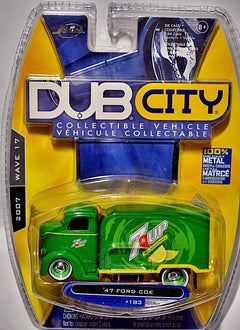 Jada:  DUB City 1947 Ford COE Cabover 7 UP Delivery Truck