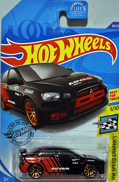 Hot Wheels Mitusubishi Lancer Evolution