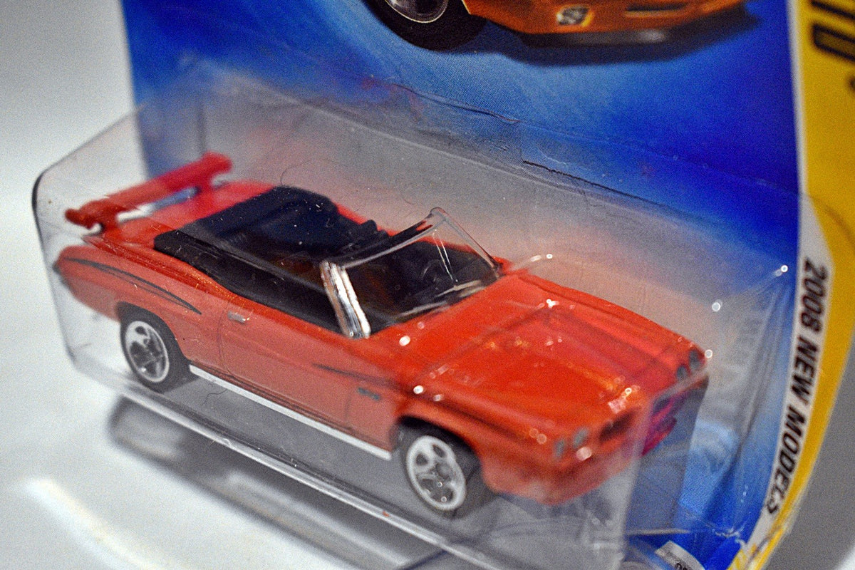 Hot Wheels - 2008 First Editions: 1970 Pontiac GTO  Judge Convertible