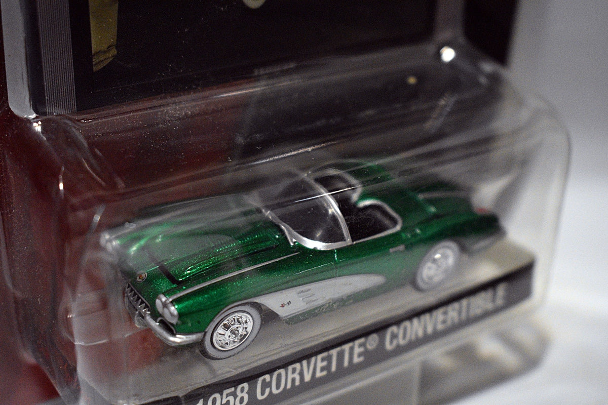 Greenlight Speed Barrett-Jackson  - Rare Green Machine - 1958 Chevrolet Corvette