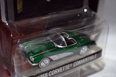 Greenlight Speed Barrett-Jackson  - Rare Green Machine - 1958 Chevrolet Corvette