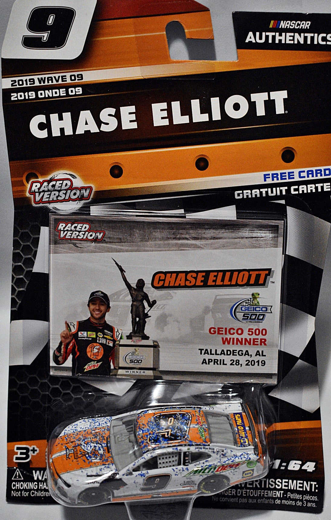 NASCAR Authentics Hendrick Motorsports - Chase Elliott Little Caesars Talladega winning Chevrolet Camaro