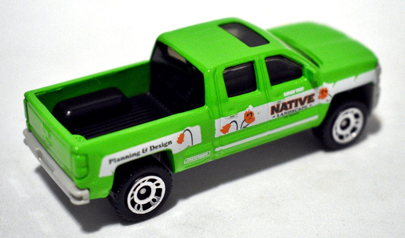 Matchbox - Chevrolet Silverado Crew Cab Landscaper Pickup Truck